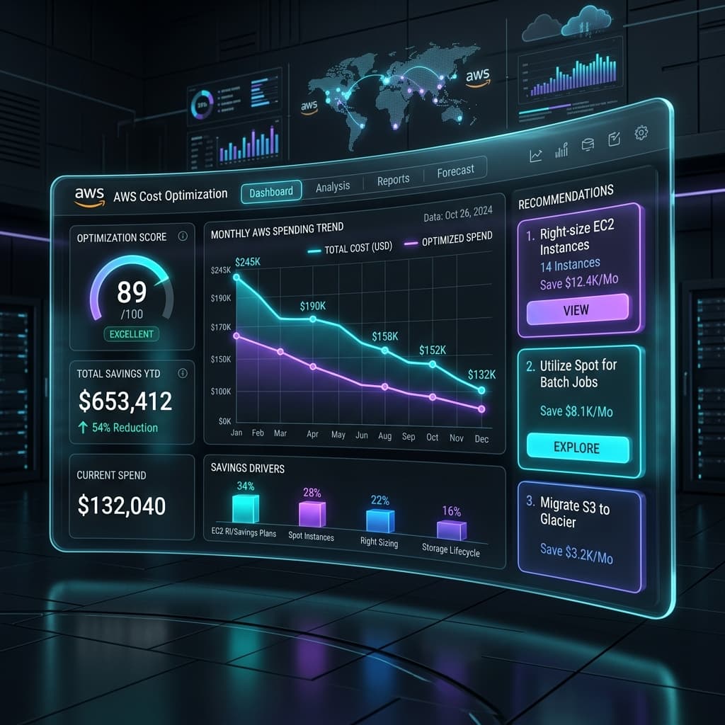 Cloud Costs −30% / Month
