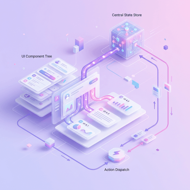 Multi-Section Dashboard App